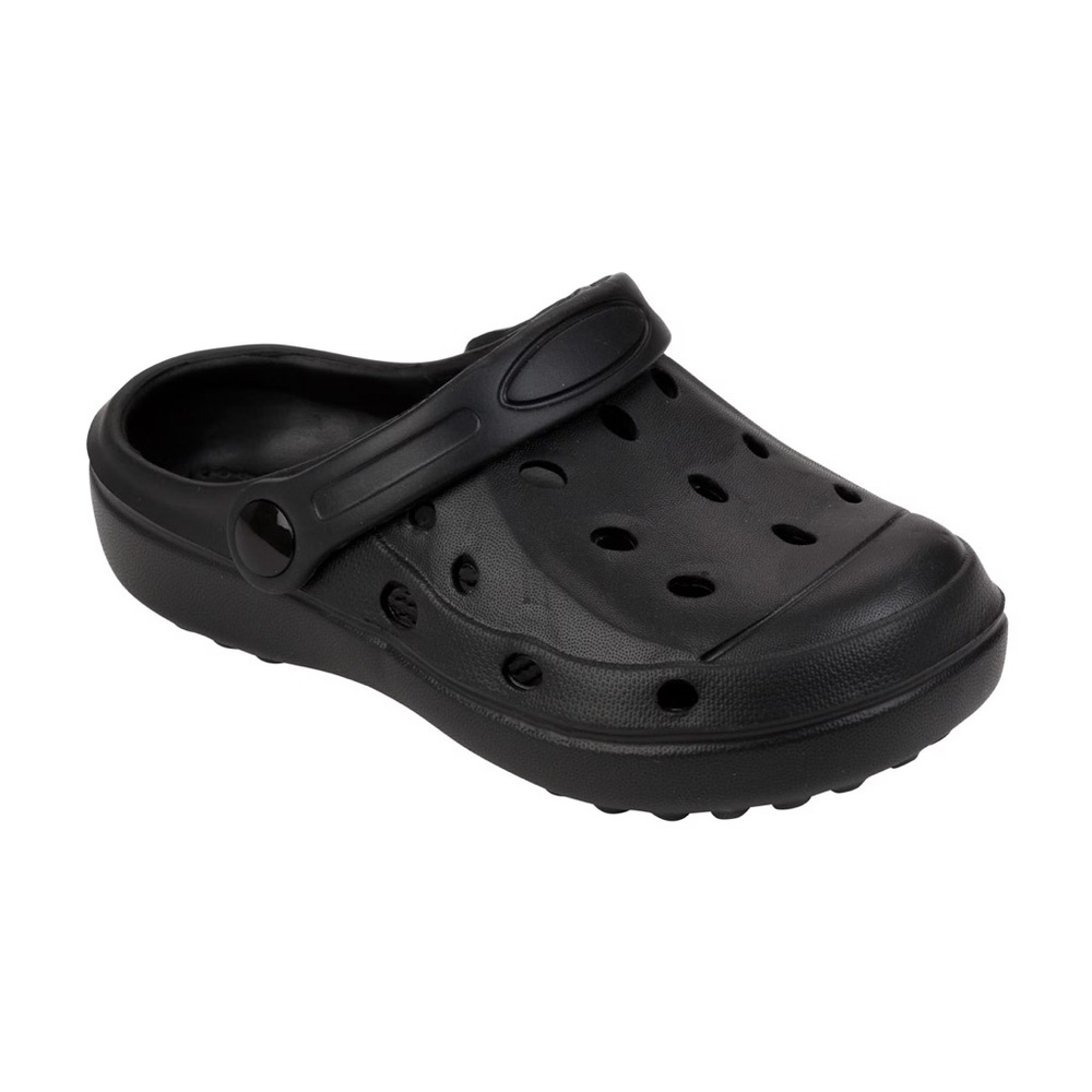Kid’s Toddler Black Clogs